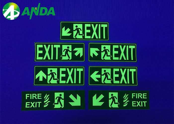 Photoluminescent Exit Signs