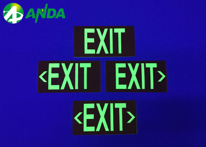 Photoluminescent Exit Signs